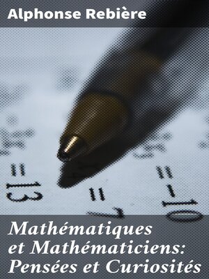 cover image of Mathématiques et Mathématiciens